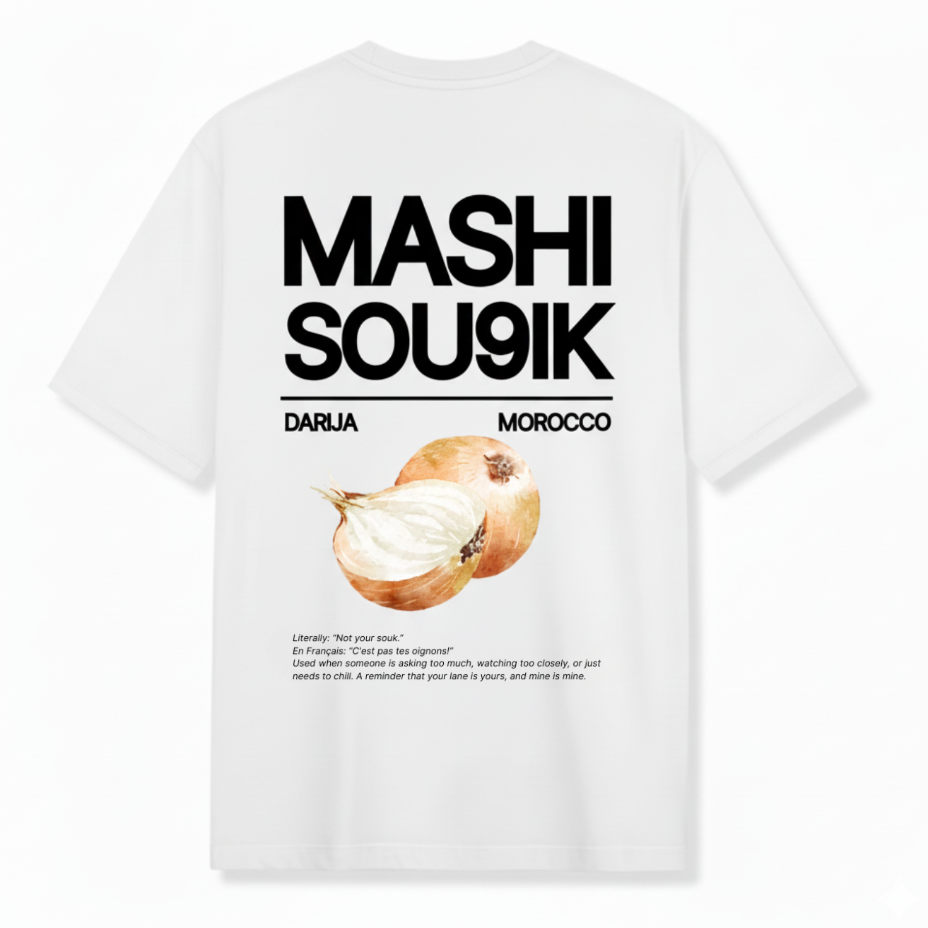 Mashi Sou9ik Oversized